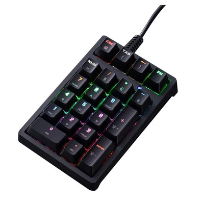  21 Key Wired Mechanical Numeric Keypad with RGB Lights   Suitable2666 - Image 1 of 4