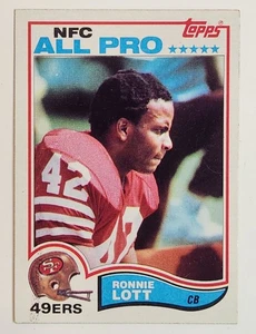 1982 Topps - Ronnie Lott #486 (RC) - Imagen 1 de 2