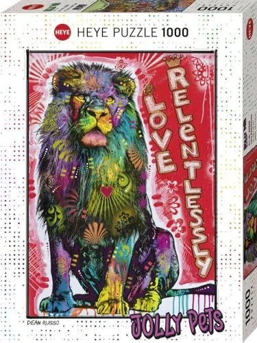 1000-piece HEYE Puzzle by Dean Russo: Love Relentlessly 50x70cm 29965from JP - Image 1 of 1
