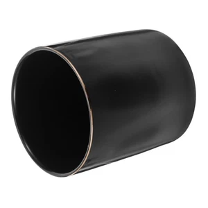 Soporte para bolígrafo de cerámica negro para escritorio cepillo de maquillaje lápiz taza olla organizador almacenamiento - Imagen 1 de 12
