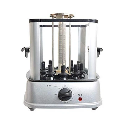 THANKO Yakitori Maker Machine MINROTG2 rotazione automatica Smokeless Japan - Immagine 1 di 4