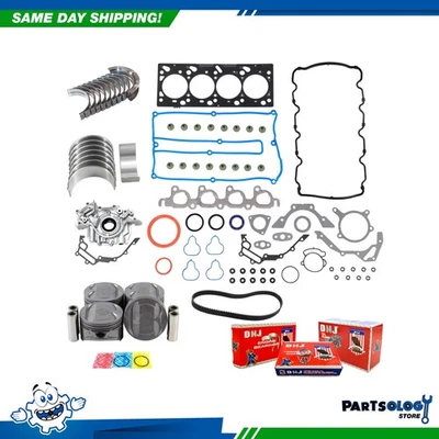 Kit de reconstrução de motor DNJ EK418M Master para 98-99 Ford Mercury Contour 2.0L DOHC - Imagem 1 de 4