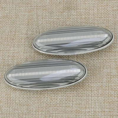Luz de señal de giro LED dinámica transparente apta para Mazda Protege RX-7 MX-6 Foto 1 de 4