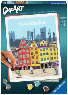 Ravensburger CreArt Stockholm Sweden 23520 9 - image 1 of 4