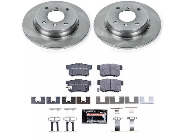 Kit Pastilla Freno Trasero y Rotor 39WHSJ95 para Honda Prelude 1992 1993 1994 1995 1996 Foto 1 de 1