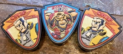 De colección 3 Soldados Pequeños "Cinturón Caja Asst" con Personajes de Peligro de Arquero y Chip Foto 1 de 4