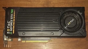 SCHEDA VIDEO GTX 760 2GB ZOTAC DDR5 DVI-I DVI-D HDMI DP GRAFICA CARD - Foto 1 di 4