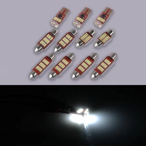 Car LED Interior Dome Map Light Kit Fit For Toyota Fortuner MK1 MK2 2005-22 New - Picture 1 of 6