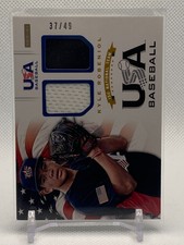 2012 Panini USA Baseball National Team 15U Dual Jerseys  #16 /49 Kyle Robeniol