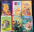 6 Disney Ladybird Books lot, bundle,collection, HB,Tarzan,Jungle Book 1&2, Etc.
