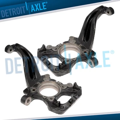 4WD Front Left Right Steering Knuckles for 2004-2008 Ford F-150 Lincoln Mark LT - Image 1 of 4