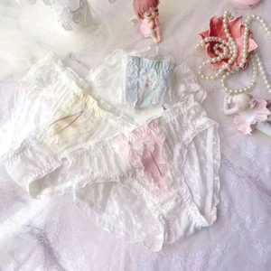 3pcs GIRL's Underwear Stretch Cotton Cute Bracteel Teens Panties 8-10 Years - Picture 1 of 21