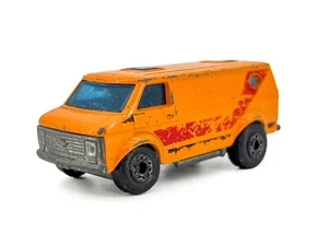 Vtg Matchbox Lesney Superfast SF68 CHEVY Van Orange w/ Blue Windows - Picture 1 of 10