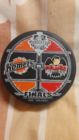 2008 IHL Turner Cup Playoffs Finals (Fort Wayne Komets-Port Huron Icehawks) puck Cover