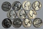 1942-1945 Jefferson War Nickel - 5 Cents - 35% Silver Coins - 1 coin