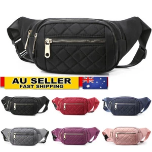 Womens Bum Bag Fanny Pack Travel Waist Money Belt Sequin Pouch Holiday Wallet - Picture 1 of 17