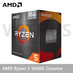 AMD Ryzen 5 5600G Cezanne Desktop Processor 6Core 12Thread 3.9GHz 7nm DDR4 - Picture 1 of 1