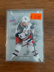 2020-21 Upper Deck AHL SP Joey Keane All-Rookie Card #206