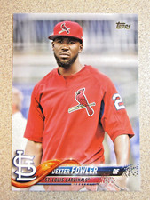 2018 TOPPS SERIES 1 #33 DEXTER FOWLER SHORT PRINT SP VARIATION ST LOUIS CARDINAL