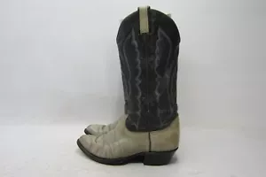 Botas vaqueras de cuero gris azul Gold Label TONY LAMA para hombre talla 8 D - Imagen 1 de 11