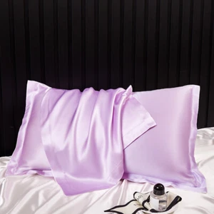 2pcs/lot Pure Silk Pillowcase 100% Mulberry Silk Pillowcase Cooling Pillow Cases - Picture 1 of 34