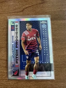 2022 Topps Chrome MLS Justin Che Refractor Pitch Prodigies Rookie RC Dallas - Picture 1 of 2