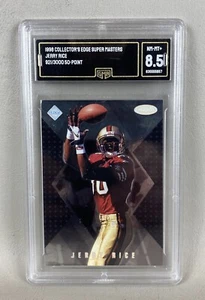 Collectors Edge Super Masters Jerry Rice 1998/3000, calificado casi nuevo-como nuevo+ 8,5 - Imagen 1 de 2