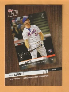 Pete Alonso New York Mets 2020 Topps '19 Topps Now Review #TNR6 Florida Gators - Imagen 1 de 2