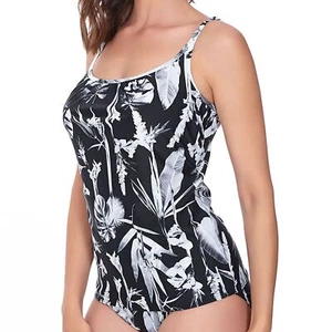 Fantasie Swimwear Cocoa Island Scoop Tankini Top Black 6223 - Picture 1 of 2