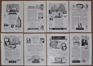 1926-30 TRENTON POTTERIES advertisements x8, toilets, vintage bathroom design - Foto 1 di 5
