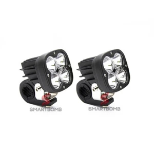 Focos adicionales Luz de motocicleta IP67 de 60w de profundidad + soportes metál - Imagen 1 de 12