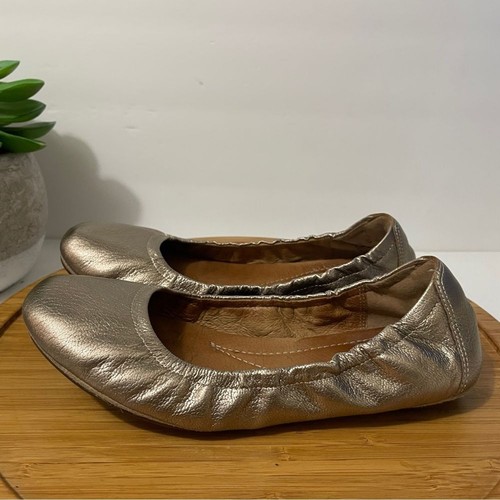 Mocassino Clarks Artisan Rena Hop Metallic Ballet Flat G elasticizzato taglia 8