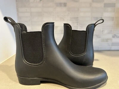 Botas de lluvia Sam Edelman Tinsley negras mate para mujer talla 9 Foto 1 de 4