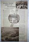 1936 When Goods Went By Packhorse, Allerford, Beacon Hill Halifax