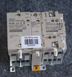 OMRON G3PA-240B-VD / G32A-D40 / G32A-A40-VD (3 pieces Set). #214200-BC1 - Picture 1 of 6