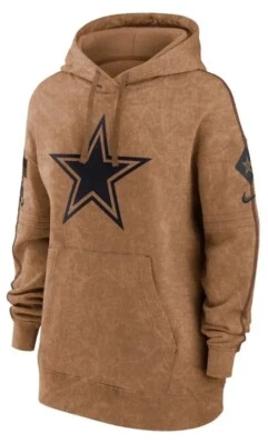 Sudadera con Capucha DALLAS COWBOYS Mujer Auténtica Nike 2023 Salute To Service Club XXL NUEVA CON ETIQUETAS Foto 1 de 4
