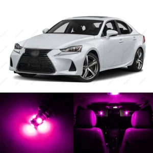 17 x Pink LED Interior Lights Package For 2014 2017 Lexus IS300 IS350 IS250 TOOL - Bild 1 von 6