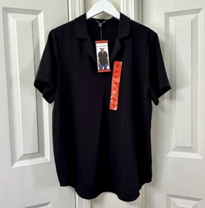 Hilary Radley Ladies' Blouse, Black, Size-M - Picture 1 of 6