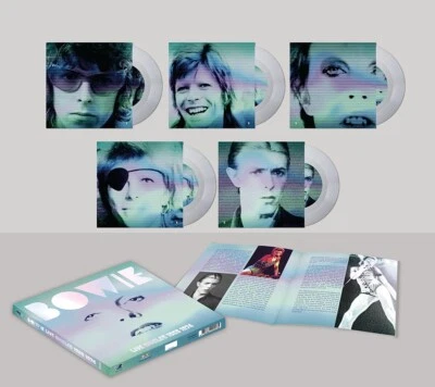 DAVID BOWIE - Live Singles 1969 - 1974 (Coloured) (5 x 7'') Vinyl BOXSET NEW Foto 1 de 2