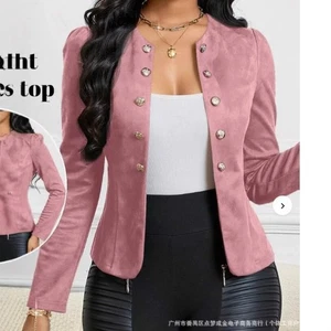 Short jacket women's suit trendy jacket - Picture 1 of 12