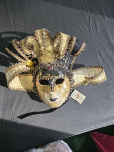 Authentic Venetian Masquerade Mask - Made in Italy - Picture 1 of 5