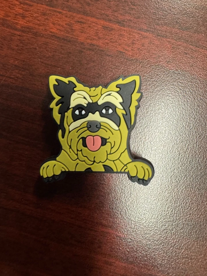 YORKIE YORKSHIRE PERRO COCODRILO zapato encanto Foto 1 de 1