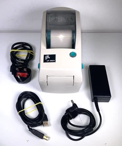 Zebra LP2824 Thermal Label Printer with Power Supply & USB Cable Tested Working - Picture 1 of 20