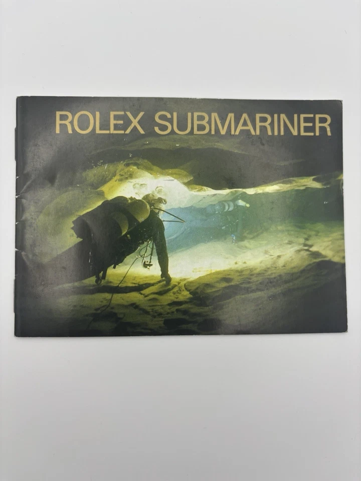 Rolex Submariner Sea-Dweller Folleto Manual Español 2000 Original Foto 1 de 4
