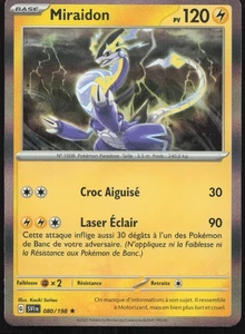Carte Pokémon Miraidon 080/198 Holo   Écarlate et Violet Français - Picture 1 of 2