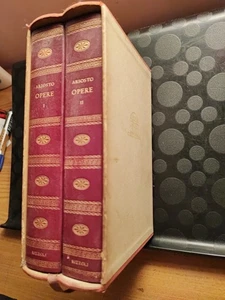 L. ARIOSTO - WERKE - RIZZOLI - 2 BÄNDE + Box - 1944 - Bild 1 von 4