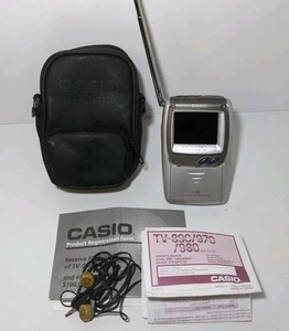 Casio Portable Color TV 970B Vintage Pocket TV AAA Battery not Included. - Picture 1 of 12