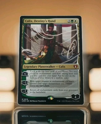 Magic the Gathering Calix, Destiny`s Hand Planeswalker Commander Masters - EN/NM - Bild 1 von 2