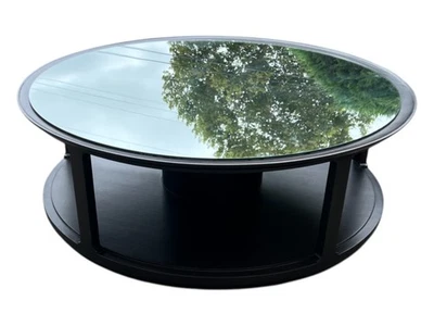 1960s Mid-Century Modern Round Coffee Table by Dunbar Berne Co. - Image 1 of 4