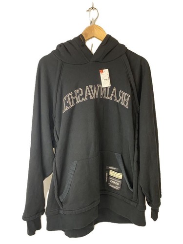 Felpa con cappuccio UNDERCOVER 24SS etichettata 3 cotone nero UC1D4810